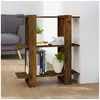 Image de Bibliothèque/Séparateur de pièce Chêne fumé 80x30x87 cm813578
