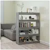 Image de Bibliothèque/Séparateur de pièce sonoma gris 100x30x135 cm813636