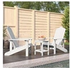 Image de Chaise exterieur non pliable H. 46 cm en polyethylene blanc