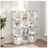 Image de Cubes de rangement 12 pcs Transparent PP