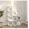 Image de Cubes de rangement 9 pcs Transparent PP