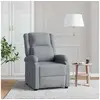 Image de Fauteuil de massage Gris clair Tissu