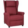 Image de Fauteuil Inclinable, Siège avec Accoudoirs et Dossier, Chaise de Relaxation avec Repose-pied, Meuble de Salon, 340952