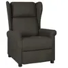 Image de Fauteuil Inclinable, Siège avec Accoudoirs et Dossier, Chaise de Relaxation avec Repose-pied, Meuble de Salon, 340957