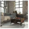 Image de Table basse chêne fumé 60x60x30 cm bois d'ingénierie813167