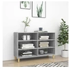 Image de Buffet sonoma gris 103,5x35x70 cm bois d ingénierie