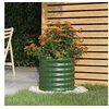 Image de Jardinière de Jardin Pot à Fleurs Boîte à Plantes Lit Surélevé Patio Terrasse Extérieur Acier Galvanisé 40x40x36 cm 318843