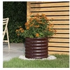 Image de Jardinière de Jardin Pot à Fleurs Boîte à Plantes Lit Surélevé Patio Terrasse Extérieur Acier Galvanisé 40x40x36 cm 318845