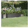 Image de Lit surélevé de jardin Acier enduit de poudre Anthracite