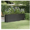 Image de Lit surélevé de jardin Acier enduit de poudre Anthracite