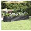 Image de Lit surélevé de jardin Acier enduit de poudre Anthracite