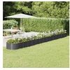 Image de Lit surélevé de jardin Acier enduit de poudre Anthracite