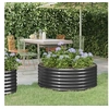 Image de Lit surélevé de jardin Acier enduit de poudre Anthracite