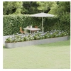 Image de Lit surélevé de jardin Acier enduit de poudre Argenté319017