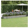Image de Lit surélevé de jardin Acier enduit de poudre Argenté319042