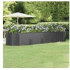Image de Lit surélevé de jardin Acier enduit de poudre Anthracite