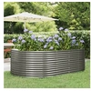 Image de Plantenbak 212x140x68 cm gepoedercoat staal grijs319094
