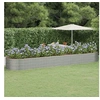 Image de Lit surélevé de jardin Acier enduit de poudre Argenté319122