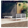 Image de Salon de jardin modulable bois gris 5 pieces x 63.5 x 62.5 5 personnes