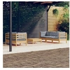 Image de Bois de Pin Salon de Jardin 6 pcs avec Coussins Mobilier de Patio Meubles d'Extérieur Mobilier de Jardin Meubles de 3096111