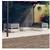 Image de Bois de Pin Salon de Jardin 6 pcs avec Coussins Mobilier de Patio Meubles d'Extérieur Mobilier de Jardin Meubles de 3096113