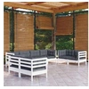Image de Ensemble à Manger de Jardin avec Coussins 13 pcs, Table et Chaise de Terrasse, Meubles de Patio 3210588