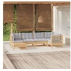Image de Bois de Pin Massif Salon de Jardin 6 pcs avec Coussins Mobilier de Patio Meubles d'Extérieur Mobilier de Jardin 3096537