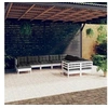 Image de Salon de jardin modulable bois gris 10 pieces x 63.5 x 62.5 11 personnes