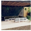 Image de Bois de Pin Salon de Jardin 11 pcs avec Coussins Mobilier de Patio Meubles d'Extérieur Mobilier de Jardin Meubles 3097044