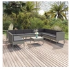 Image de Salon de Jardin 11 pcs avec Coussins Mobilier de Patio Meubles d'Extérieur Mobilier de Jardin Meubles de Terrasse 3094474