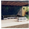 Image de Bois de Pin Salon de Jardin 11 pcs avec Coussins Mobilier de Patio Meubles d'Extérieur Mobilier de Jardin 3097056