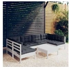 Image de Salon de jardin modulable bois gris 7 pieces x 63.5 x 62.5 6 personnes