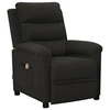 Image de Fauteuil de massage Noir Tissu342353