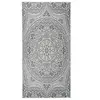 Image de Buitenkleed met patroon platgeweven 100x200 cm blauw340829