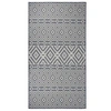 Image de Buitenkleed met patroon platgeweven 80x150 cm blauw340834