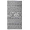 Image de Buitenkleed met patroon platgeweven 100x200 cm blauw340836