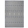 Image de Buitenkleed met patroon platgeweven 160x230 cm blauw340839