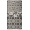 Image de Buitenkleed met patroon platgeweven 100x200 cm zwart340850