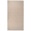 Image de Buitenkleed met patroon platgeweven 80x150 cm bruin340862