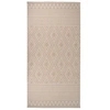 Image de Buitenkleed met patroon platgeweven 100x200 cm bruin340864