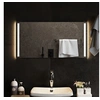 Image de Miroir de Salle de Bain à LED Miroir de Maquillage Lumineux Coiffeuse Cosmétique Décoration de Toilette Maison Intérieur 80x40 cm