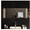 Image de Miroir de Salle de Bain à LED Miroir de Maquillage Lumineux Coiffeuse Cosmétique Décoration de Toilette Maison Intérieur 90x40 cm