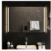Image de Miroir de Salle de Bain à LED Miroir de Maquillage Lumineux Coiffeuse Cosmétique Décoration de Toilette Maison Intérieur 90x60 cm