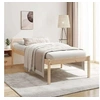 Image de Lit leandre 195.5 x 80.5 x 70.5 cm en contreplaque sans sommier de couleur
