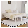 Image de Lit leandre 195.5 x 145.5 x 70.5 cm en bois sans sommier pour 2 personnes de couleur