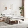 Image de Seniorenbed massief grenenhout wit 140x200 cm810615