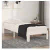 Image de Bedframe massief hout wit 75x190 cm810326