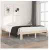 Image de Cadre de lit sans matelas bois massif de pin 140x200 cm