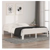 Image de Bedframe massief hout wit 150x200 cm810371
