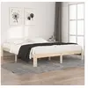 Image de Cadre de lit sans matelas bois massif de pin 160x200 cm